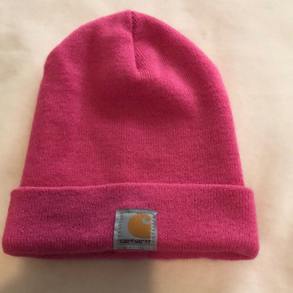Carthartt pink youth hat